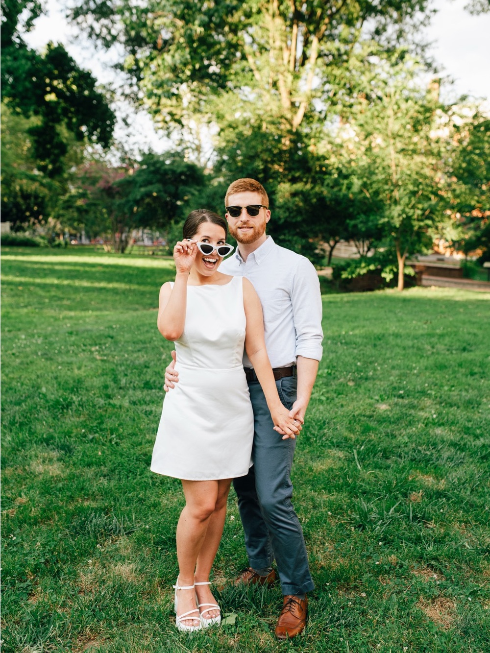 Reformation White Cocktail Dress